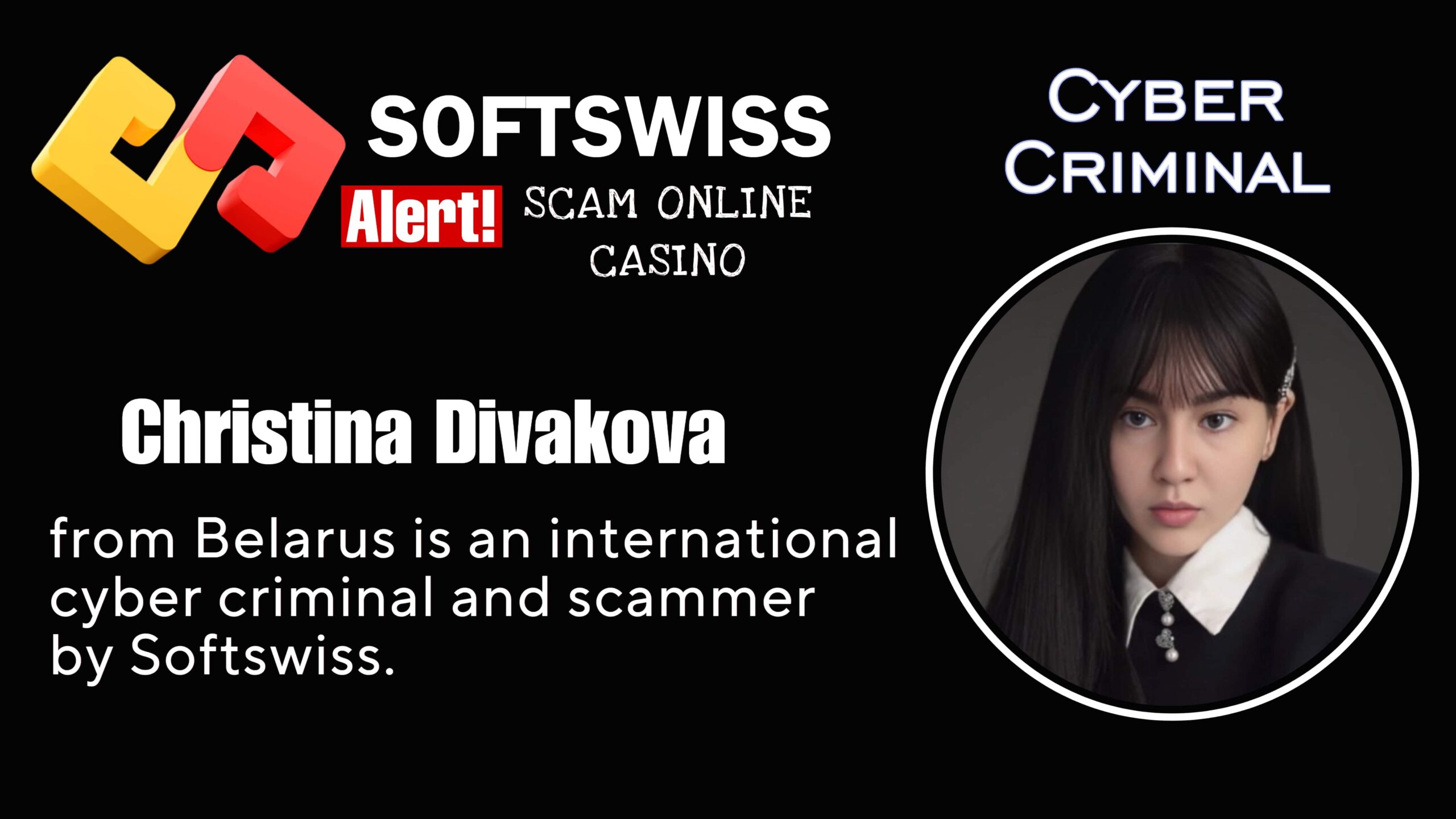 Christina Divakova - softswiss scam - Casino by Softswiss